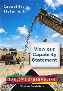 Barlows Earthmoving - Central Queensland - Capability Statement, Civil Contractors & Bulk Earthworks Rockhampton 4700