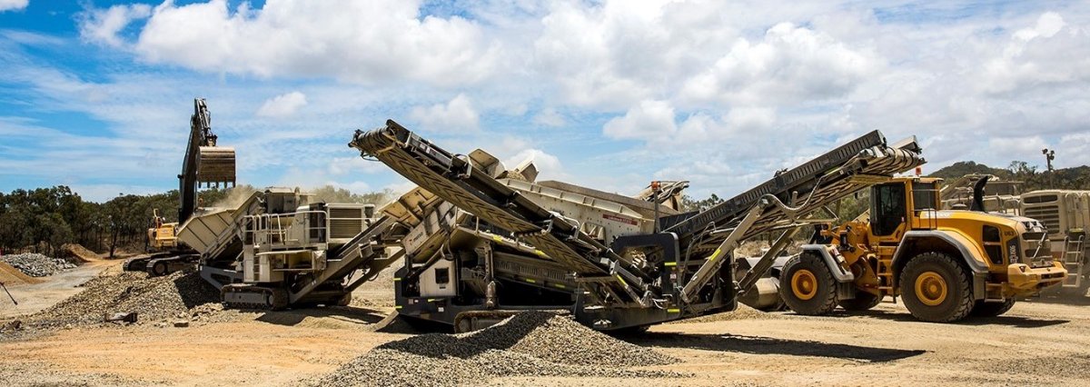 Crushing Screening Plant Rockhampton, Crushing equipment Central QLD, Crusher Screen Hire Rockhampton